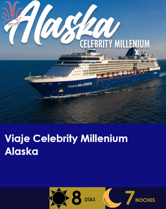 Promo de cruvero a Alaska de Funshaft travel