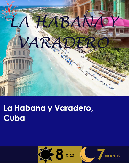 Promo de viaje a La Habana y Varadero de Funshaft travel