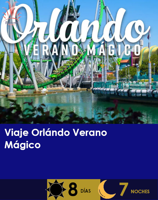Promo de viaje a Orlando de Funshaft travel