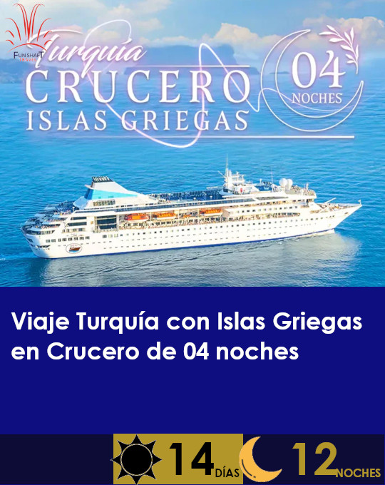 Promo de viaje de crucero Islas Griegas de Funshaft travel