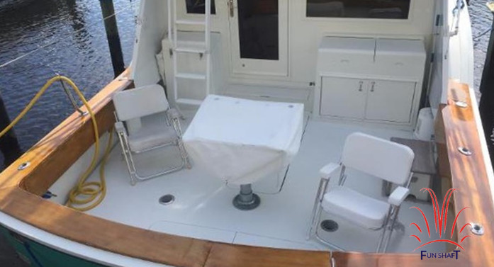 funshaft Hatteras 46 Rental